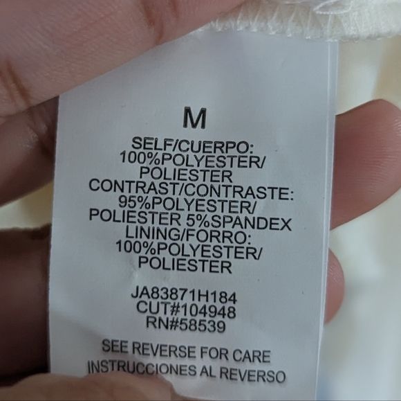 SPEECHLESS IVORY DRESS - Picture 7 of 8